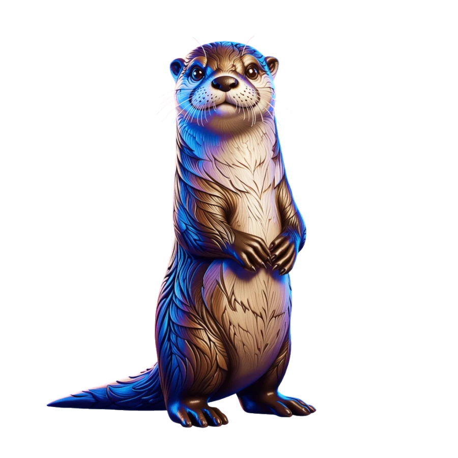 Ollie the otter, mission control in the Optimus crew